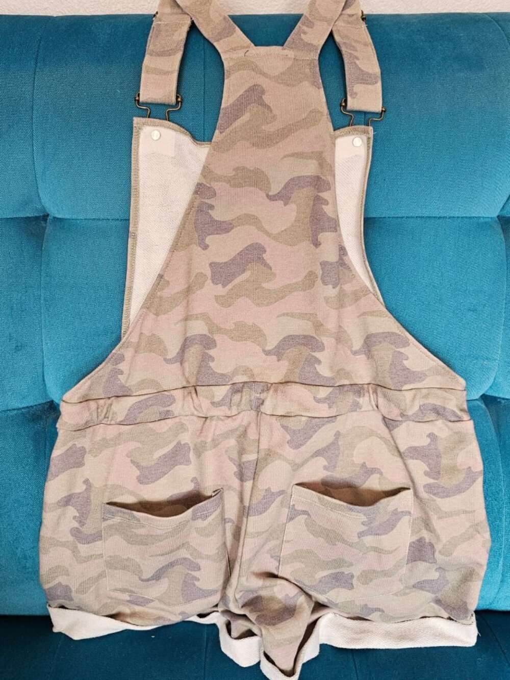 Venus Camoflauge Lounge Short Overalls, Size XS - Picture 5 of 6